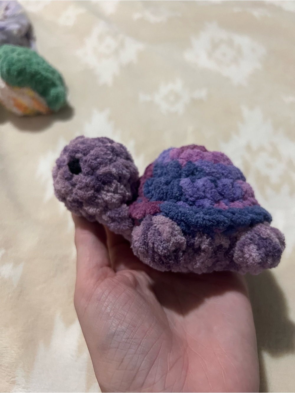 Plush Crocheted Turtle 🐢
